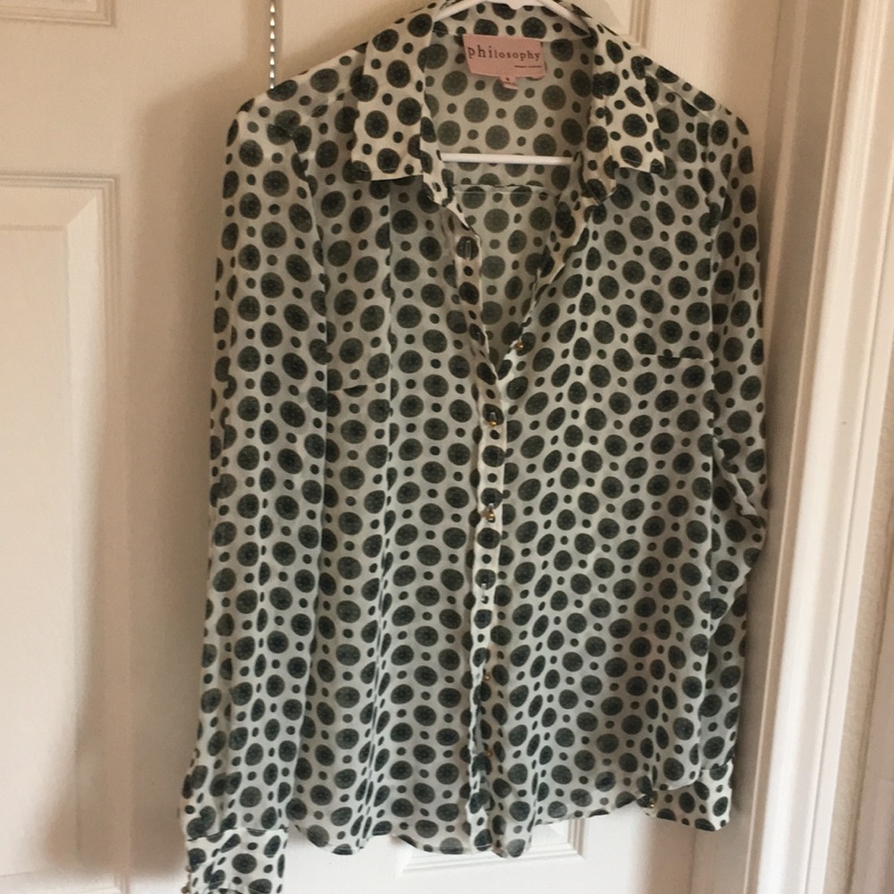 Sheer blouse 👚 from Philosophy